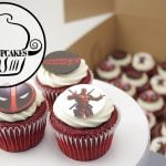 Deadpool cupcakes