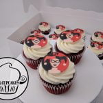 Harley Quinn Cupcakes