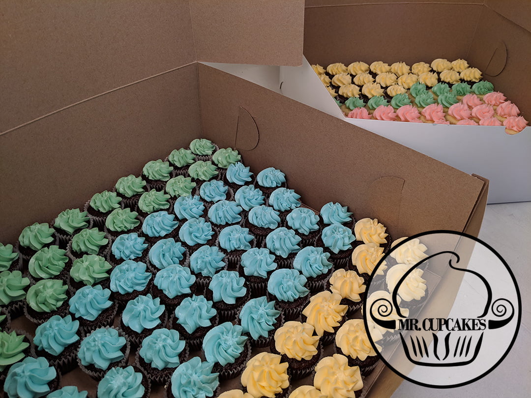 Colorful Mini Cupcakes